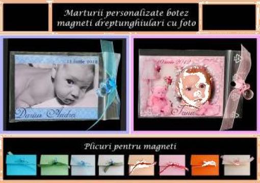 Marturie botez personalizata cu fotografia dumneavoastra