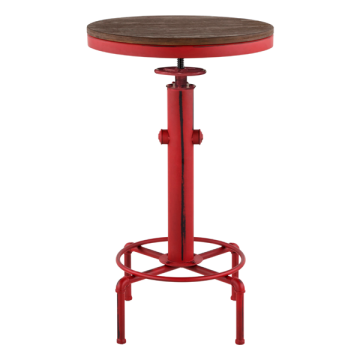 Masa bar cu inaltime reglabila Raki Old School 56xh90-105cm