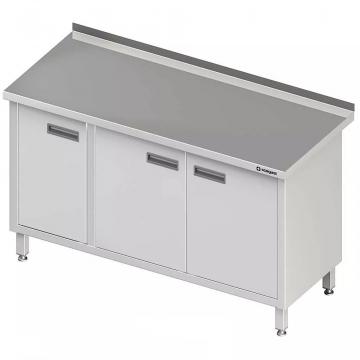 Masa inox cu dulap 1500x700x850 mm