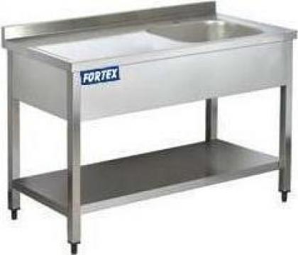 Masa lucru inox 1400x700x850mm 250640