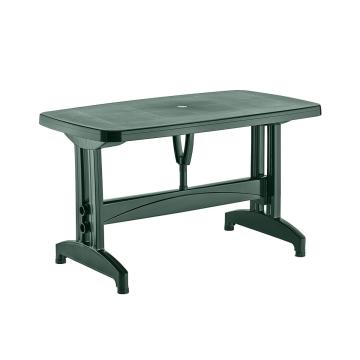 Masa ovala plastic Raki, 120x70xh73cm, verde