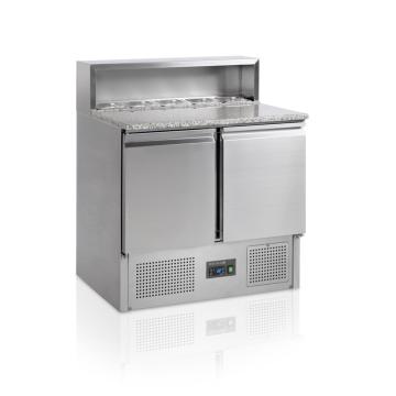 Masa rece pizza cu doua usi Tefcold, capacitate 260litri