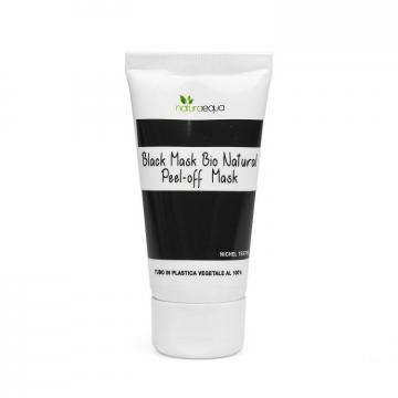 Masca neagra de fata bio, exfolianta natural 50ml