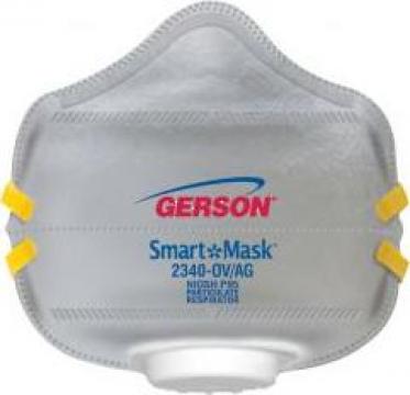 Masca protectie Gerson cu valve FFP2, supapa inferioara