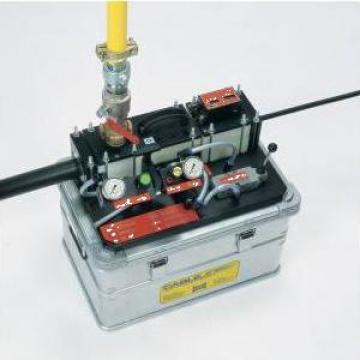 Masina cu motor pneumatic Cablejet