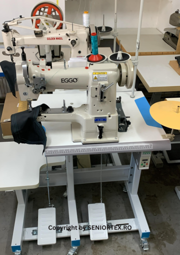 Masina de cusut cu brat, pentru cusut piele Eggo E-335