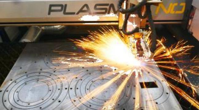 Masina de debitat cu jet de plasma CNC