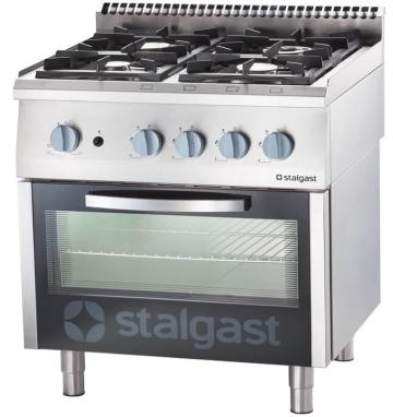 Masina de gatit 4 focuri si cuptor electric cu convectie