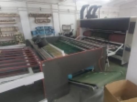Masina de imprimat flexo pe carton, stanta rotativa
