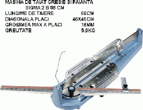 Masina de taiat gresie si faianta Sigma Tecnica 66cm 2B3