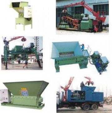 Masini de reciclare (dezintegratoare) stationare si mobile
