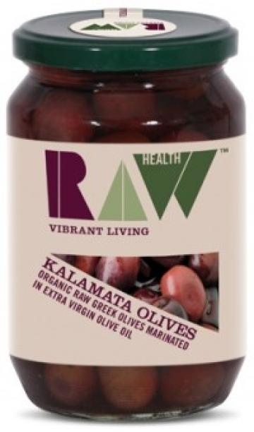 Masline Kalamata raw in ulei de masline eco 330g Raw health