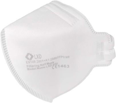 Masti protectie respiratorie cu valva FFP3 - 1 buc