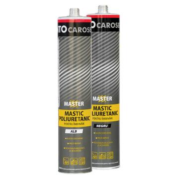 Mastic poliuretanic master negru - 310 ml Sinto