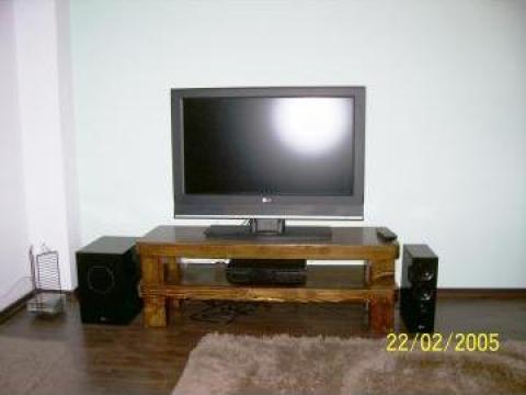 Masuta pentru televizor cu suport DVD din lemn masiv