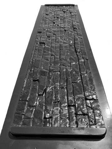 Matrita gard piatra partea din mijloc 200x50 cm