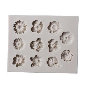 Matrita moale din silicon flori 10,3*8,4cm