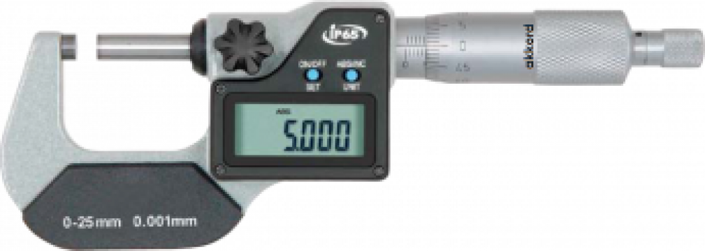 Micrometru digital de exterior 0 - 25 /0.001mm IP65