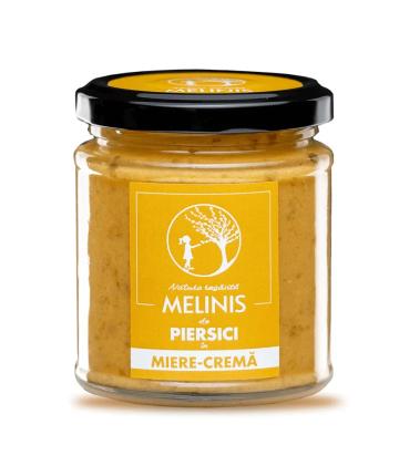 Miere Melinis crema de piersici 230g - Melinis