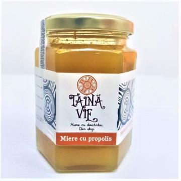 Miere cu propolis - Taina vie 375 g