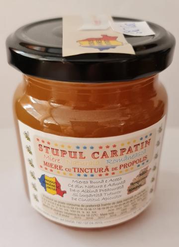 Miere cu tinctura de propolis