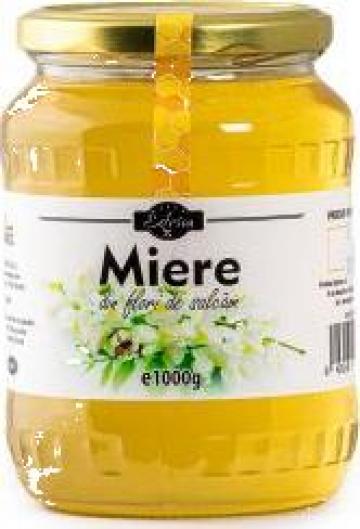 Miere de albine de salcam la borcan - 980 g