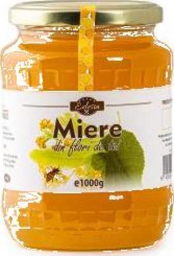 Miere de albine flori de tei la borcan - 980g