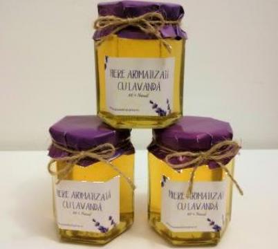 Miere de salcam aromatizata cu lavanda 140 gr