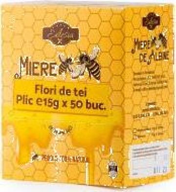 Miere de tei la plic cutie - 15 g x 50 buc