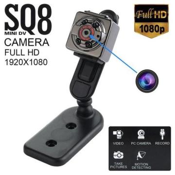 Mini camera Full HD SQ8 cu senzor de miscare si stabilizator