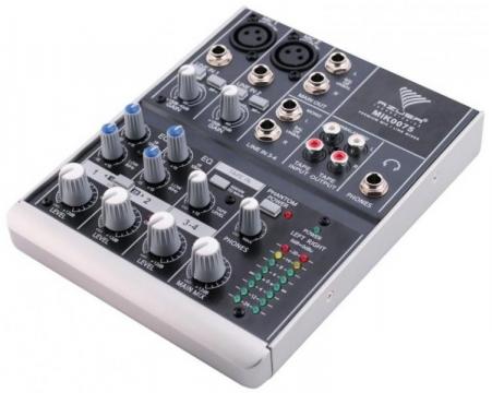 Mixer audio Azusa, 4 canale, 8 W