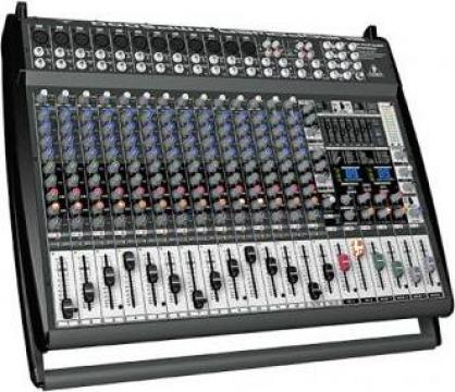 Mixer audio amplificat 16 can Behringer PMP5000 1200 W