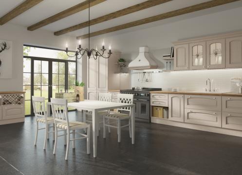 Mobila bucatarie Storica beige