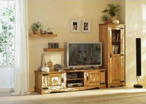 Mobilier de living din lemn masiv