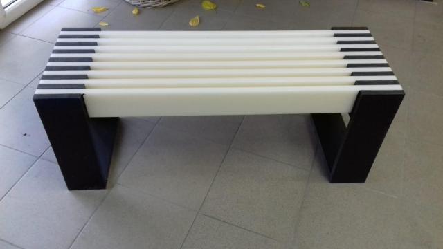 Mobilier urban/gradina/terasa/ banca din polietilena HDPE