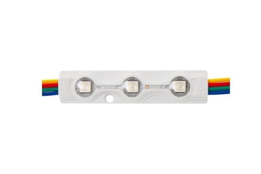 Modul LED AR-3 / 0,72W / 3x5050SMD / 12VDC / RGB