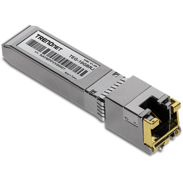 Modul RJ45 SFP+, 1 2.5 5 10G, 100 50 50 30m - TRENDnet TEG-1