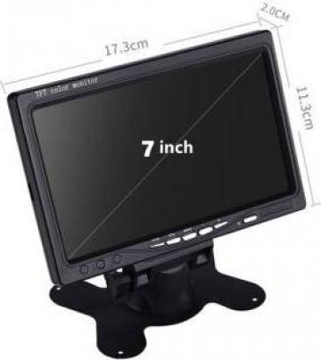 Monitor LCD auto cu ecran de 7 inch