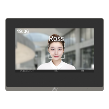 Monitor videointerfon TCP IP, LCD TFT Touch Screeen 7 inch