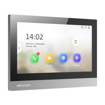 Monitor videointerfon TCP IP, TFT 7 inch touch screen, WiFi