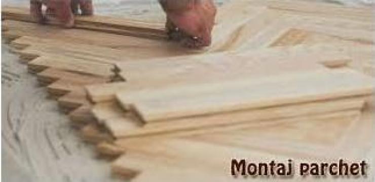 Montaj parchet laminat / stratificat