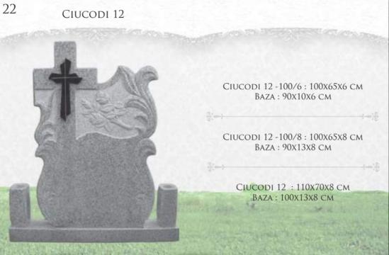 Monument ciucodi 12 cruce cap drept