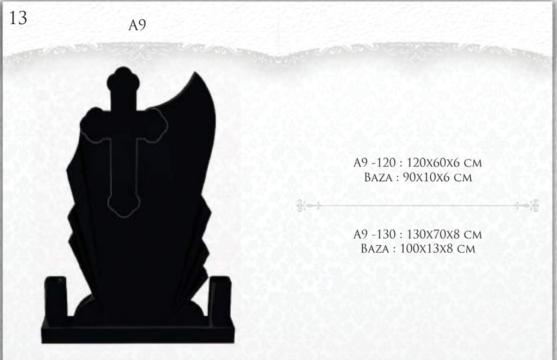 Monument funerar A9 cruce cap trifoi