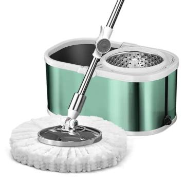 Mop rotativ cu galeata DreamRamp si centrifuga din inox