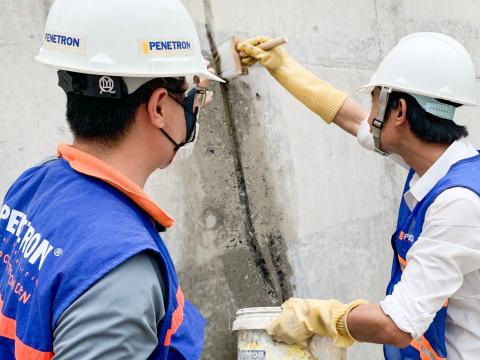Mortar cimentuos de impermeabilizare Penetron