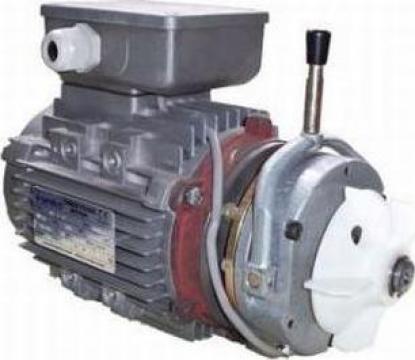 Motor electric cu frana