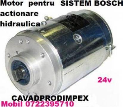 Motor electric pentru actionare hidraulica sistem Bosch 24V
