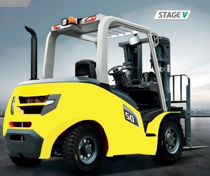 Motostivuitor, stivuitor diesel de 5000 kg