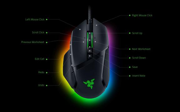 Mouse gaming cu fir Razer Basilisk V3 Pro, RGB, negru