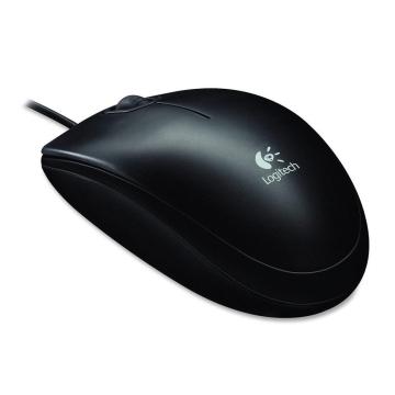 Mouse optic, Logitech, B100, USB, negru